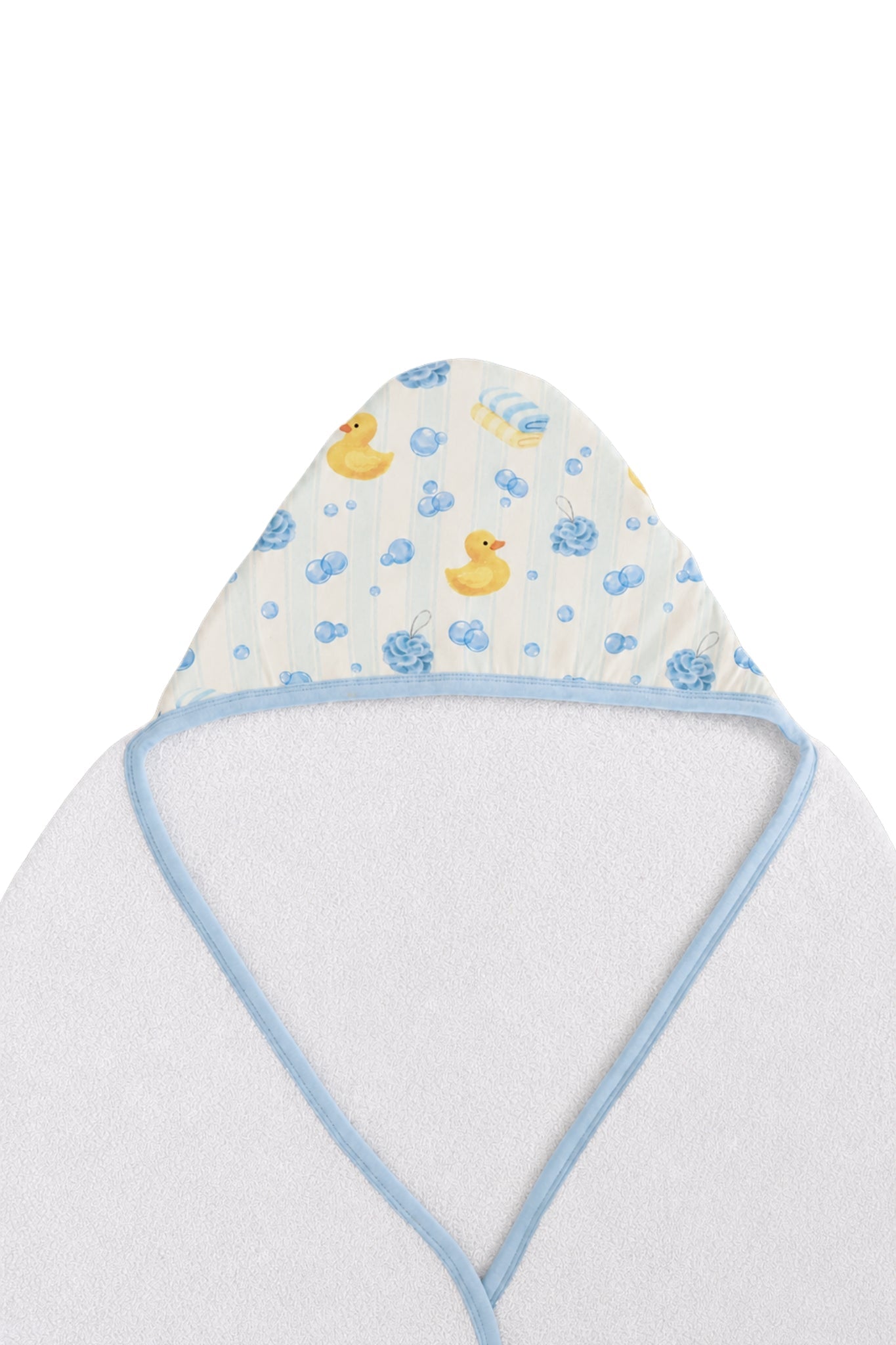 Kids Embroidered Bamboo Hooded Towels