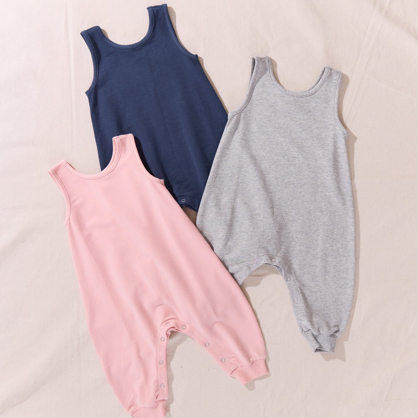 Baby Jump Rope Jumper - Powder Pink