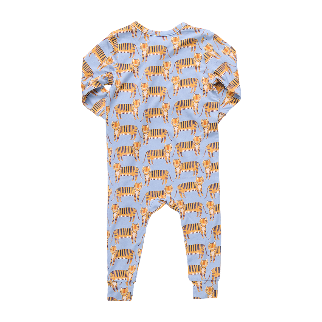 Baby Bamboo Romper - Tigers