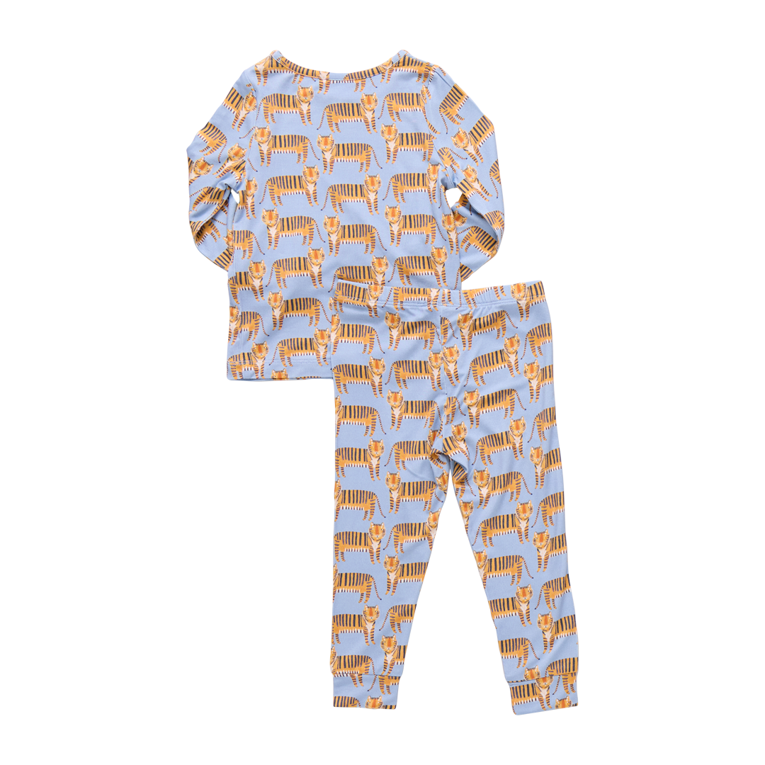 Kids Bamboo PJ Set - Tigers
