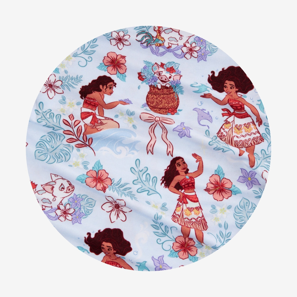 Disney Moana & Pua & Posh Moana Ruffled Luxette Patoo® Blanket