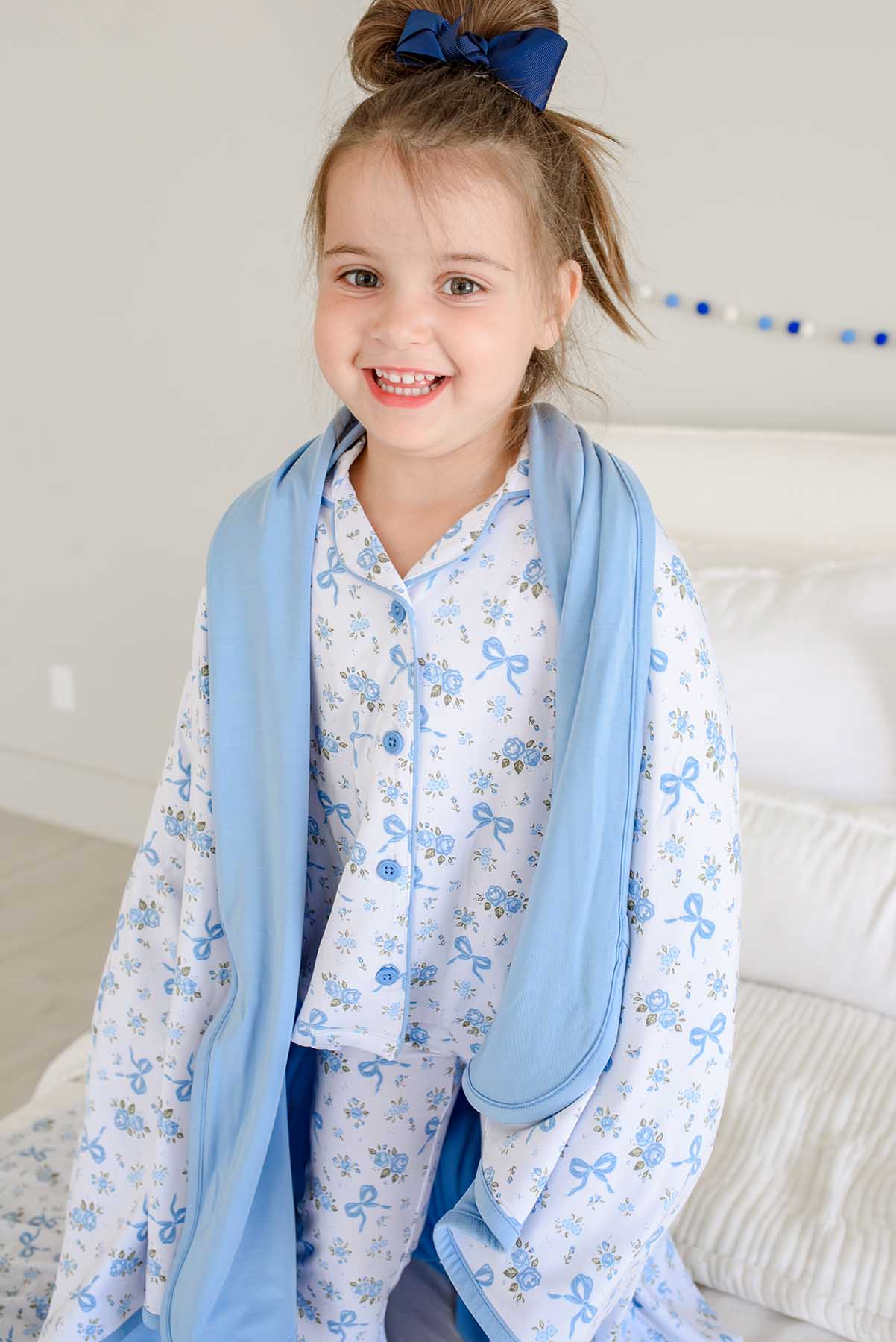 Double Sided Bamboo Blanket | Tied In Blooms