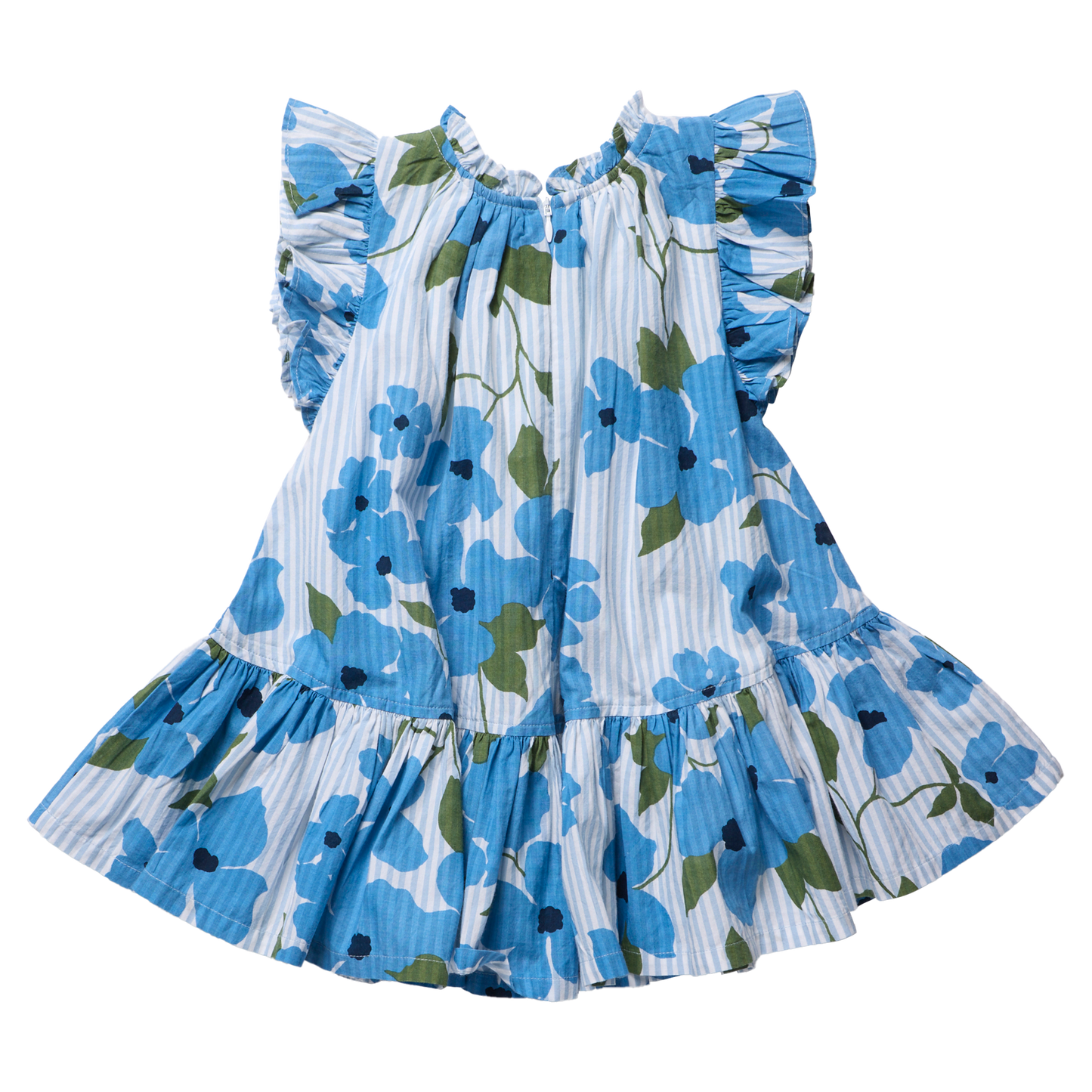 Girls Harper Dress - Hibiscus Floral