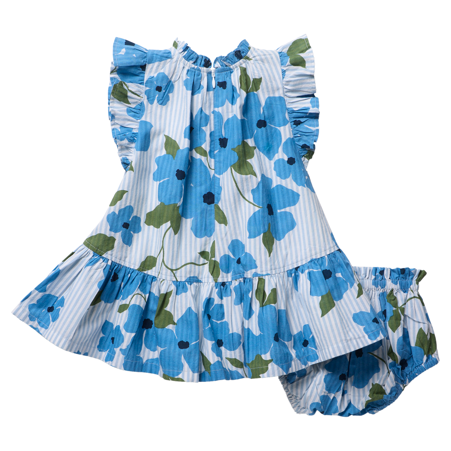 Baby Girls Harper Dress Set - Hibiscus Floral