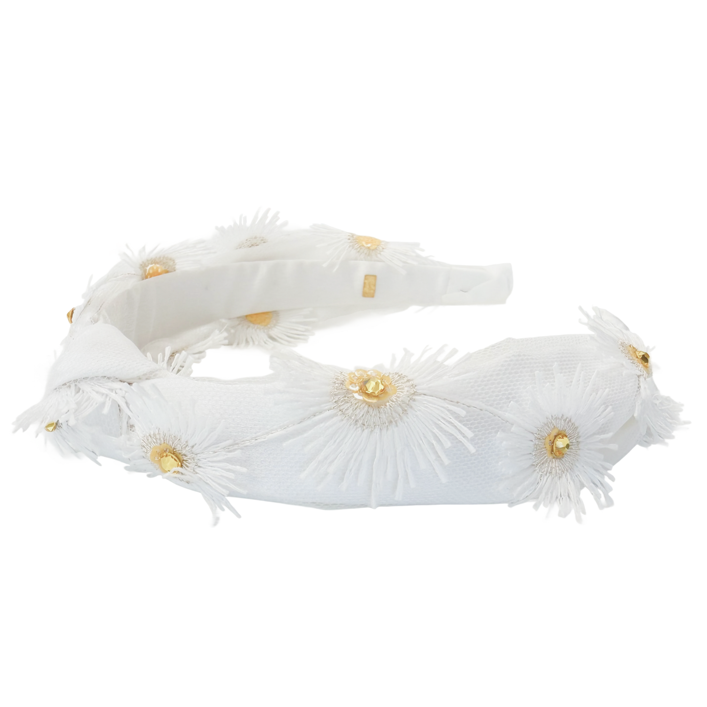 Daisy Headband - White