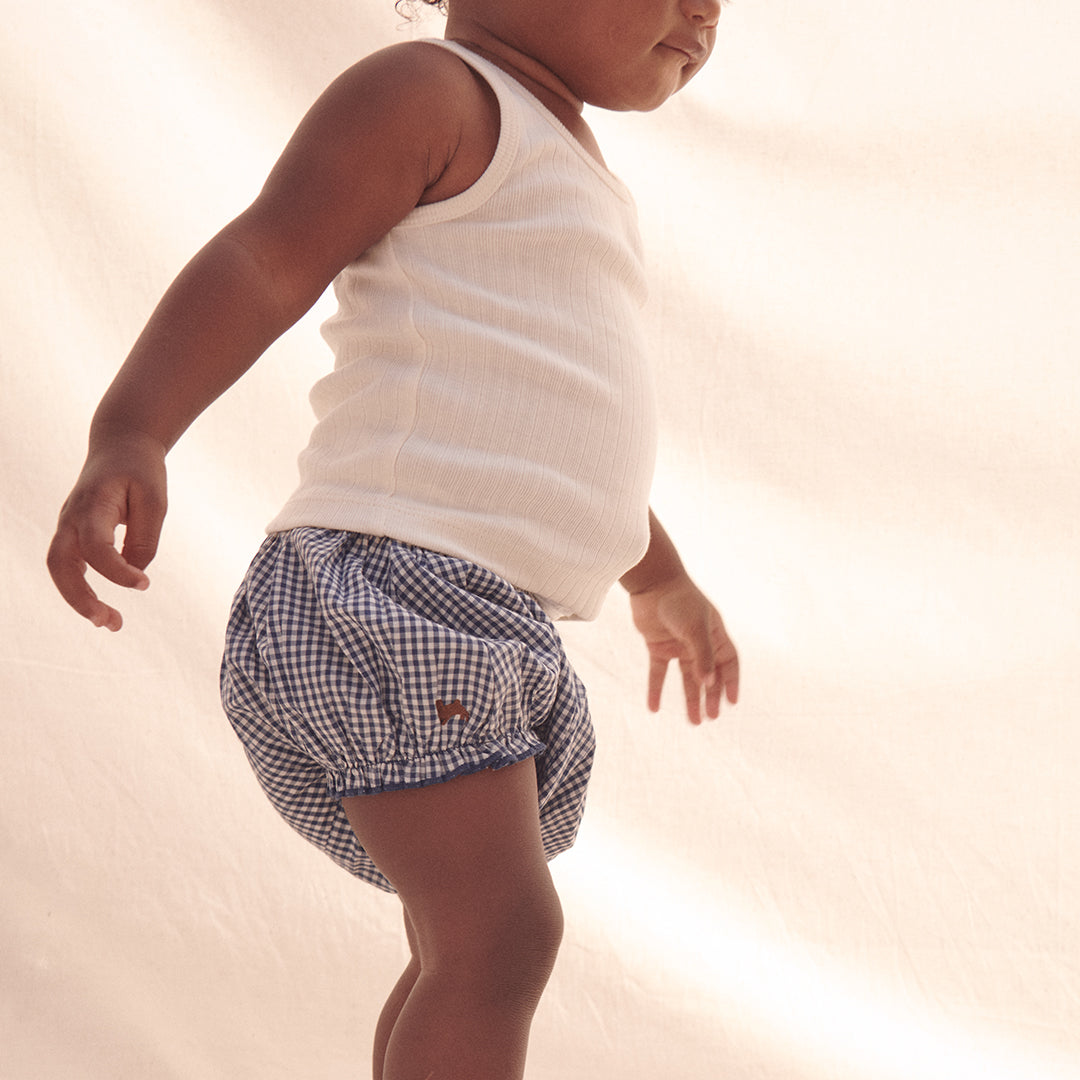 Baby Joy Rib Tank - Dress Blues