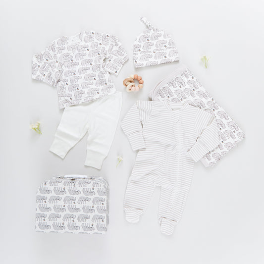 Nesting Box Baby Take Home Set - Baby Elephant