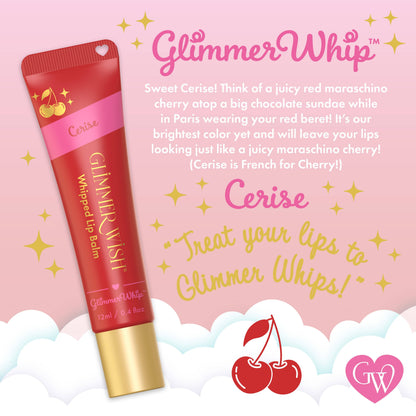 Glimmer Whip - Whipped Lip Balm: Birthday Cake