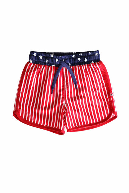 Boy's Swim Trunks | Stars & Stripes Party