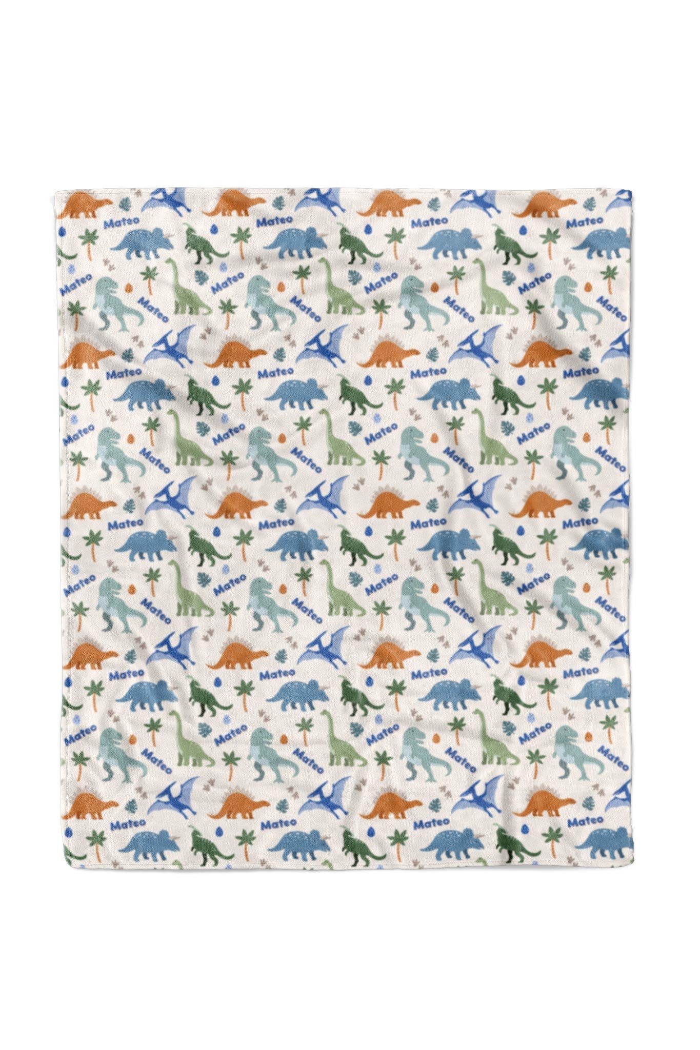 Personalized Kids Blanket | Little Fossil Neutral