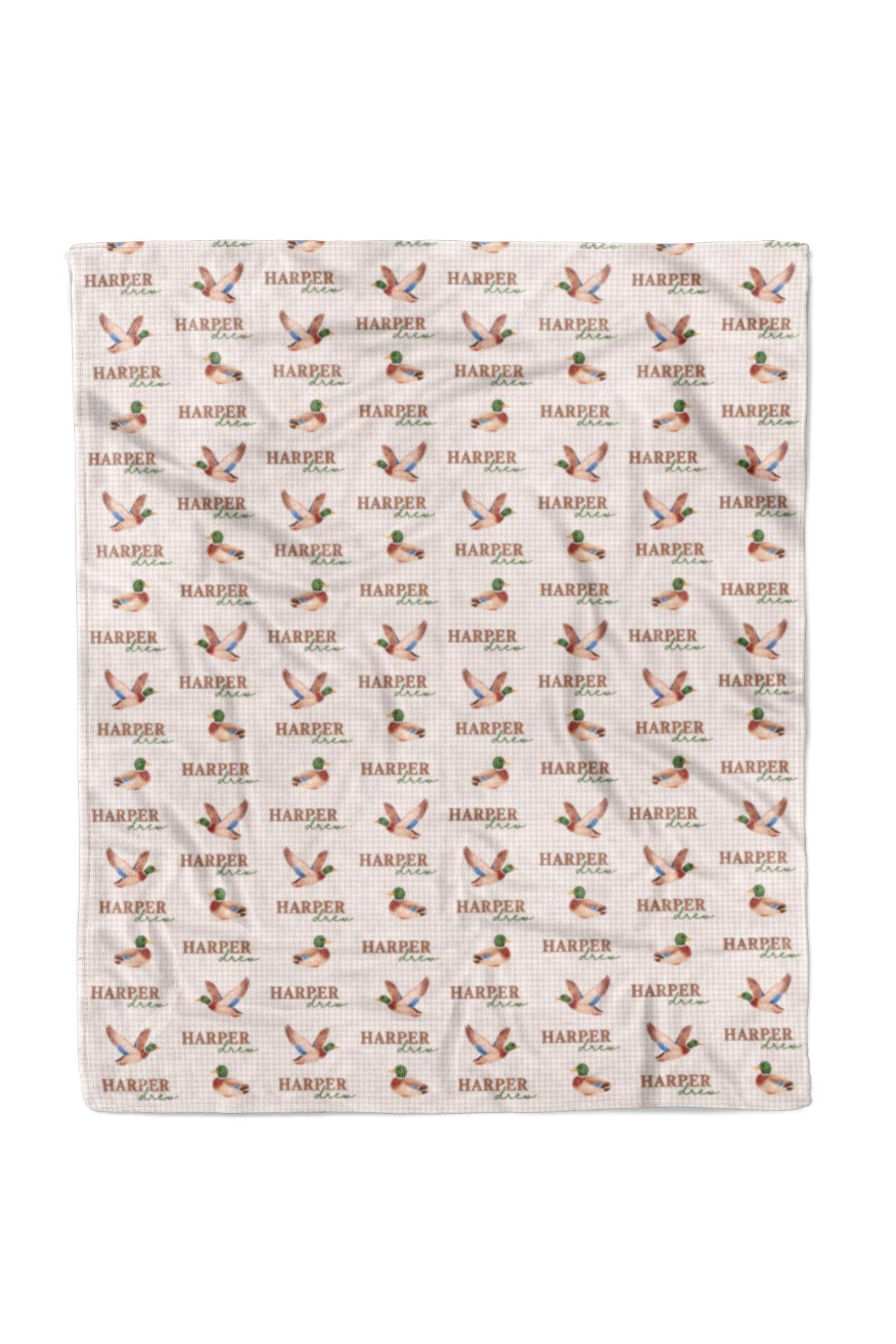 Personalized Kids Blanket | Little Mallard