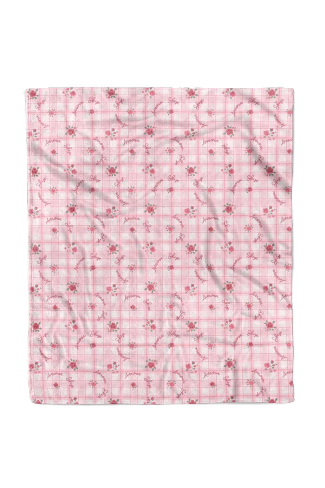Personalized Kids Blanket | Primrose Plaid