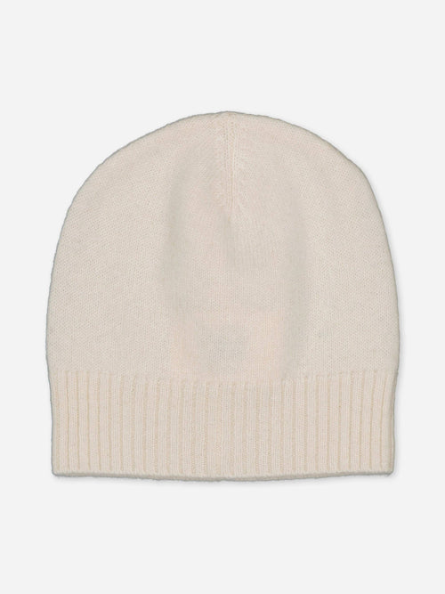 Cashmere Baby Hat Ivory: One Size