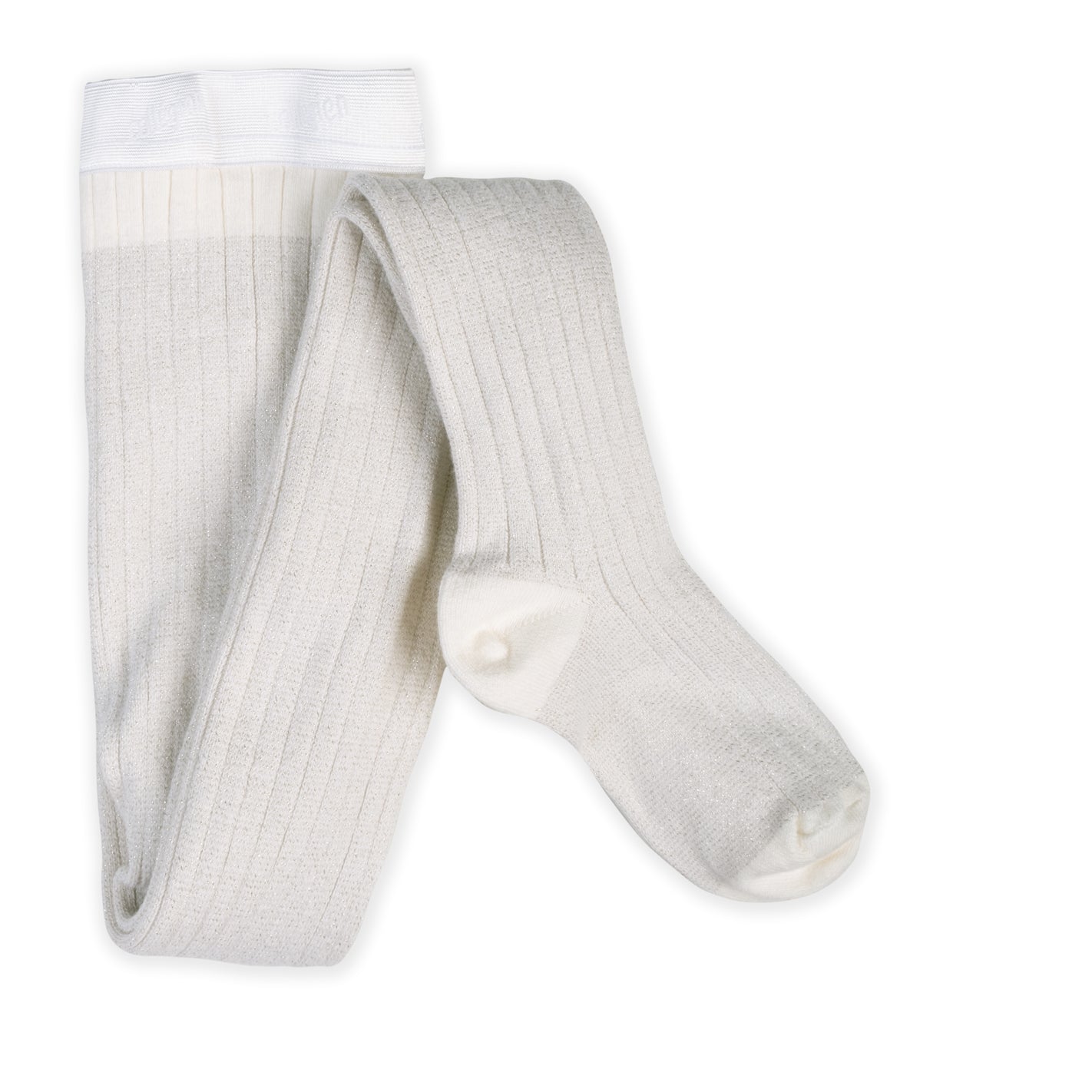 Sparkle Tights - Blanc