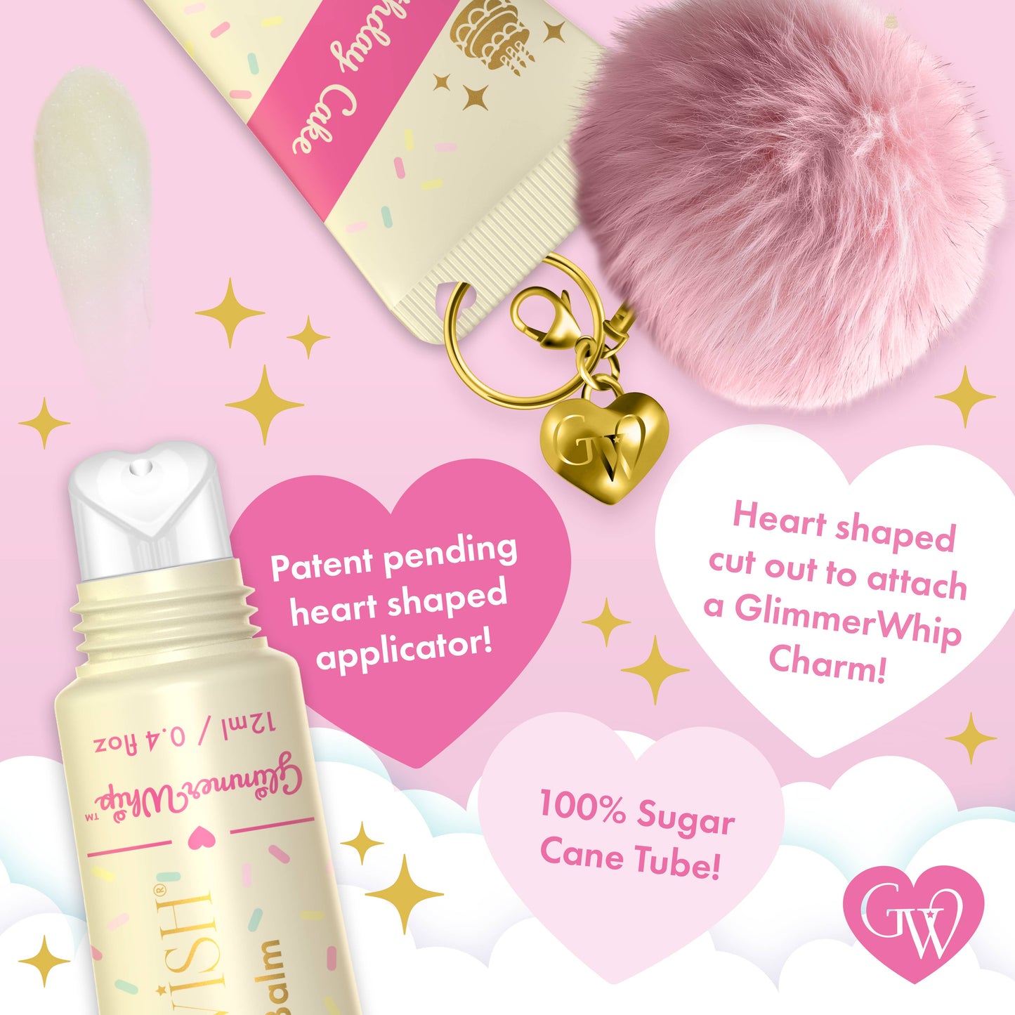 Glimmer Whip - Whipped Lip Balm: Birthday Cake