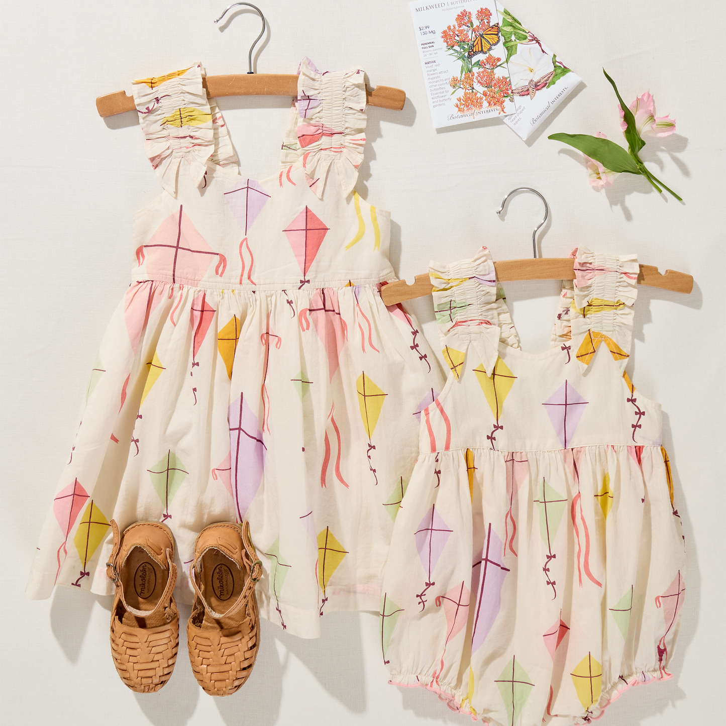 Girls Via Dress - Flying Kites