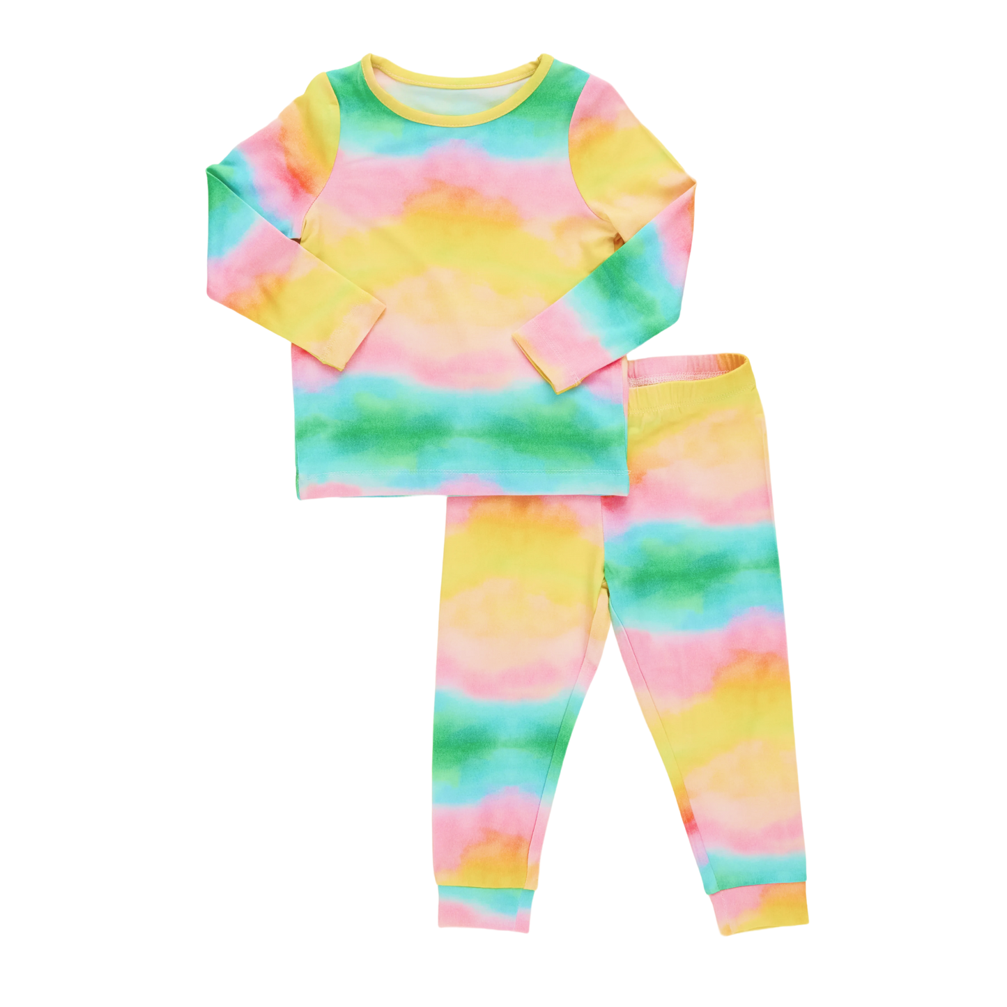 Kids Bamboo PJ Set - Tie Dye