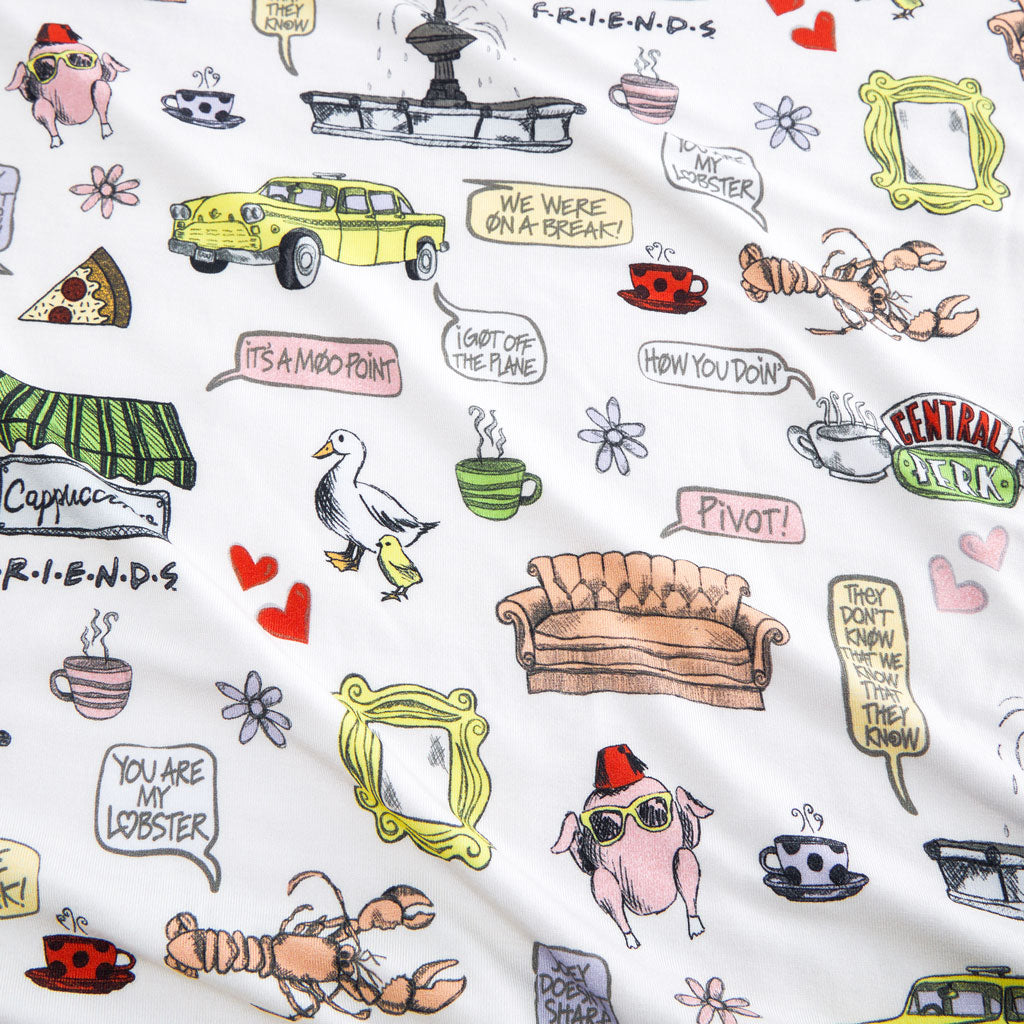 Friends Luxe Plush Patoo® Blanket