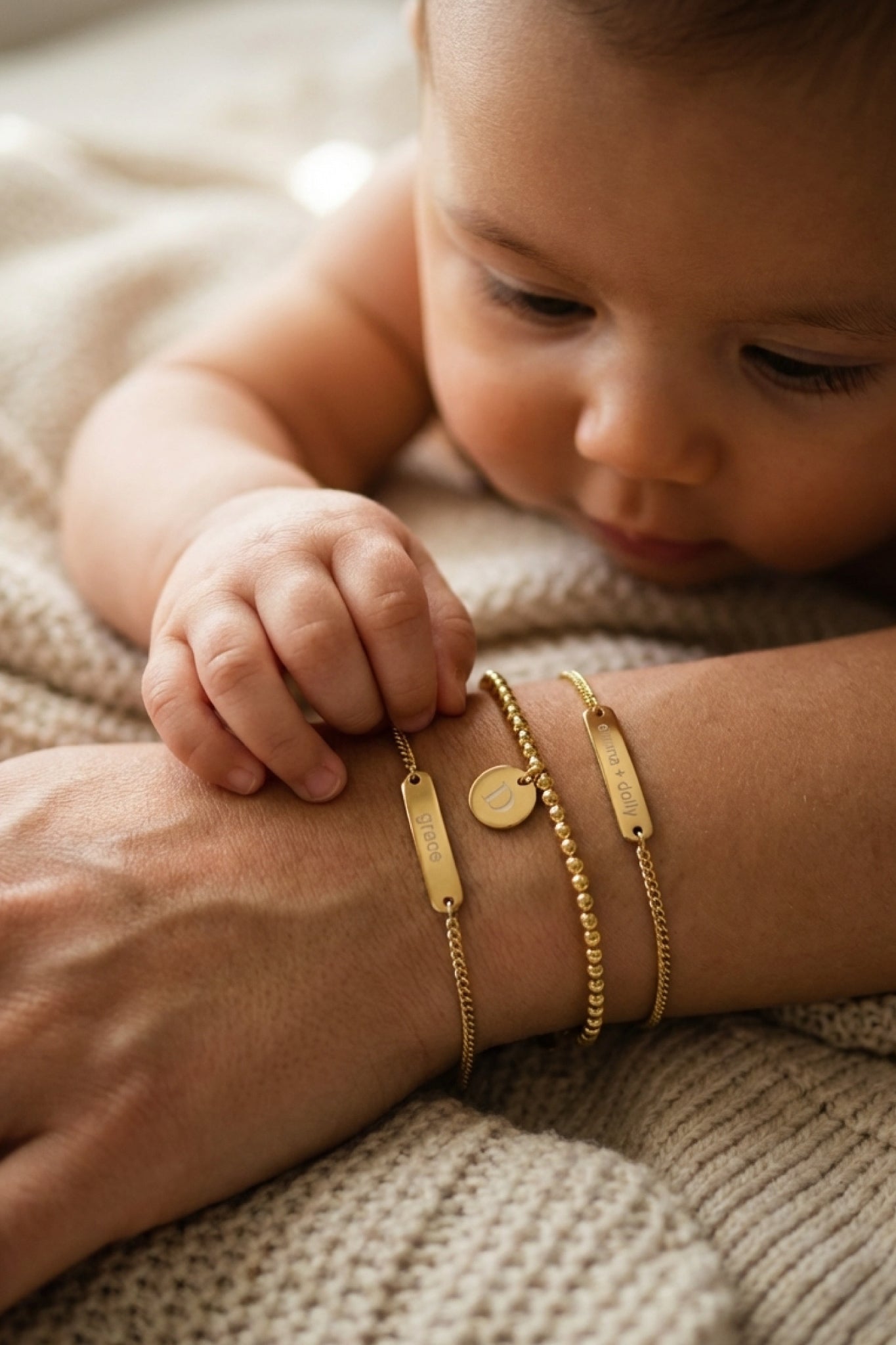 Engraved Bar Bracelet