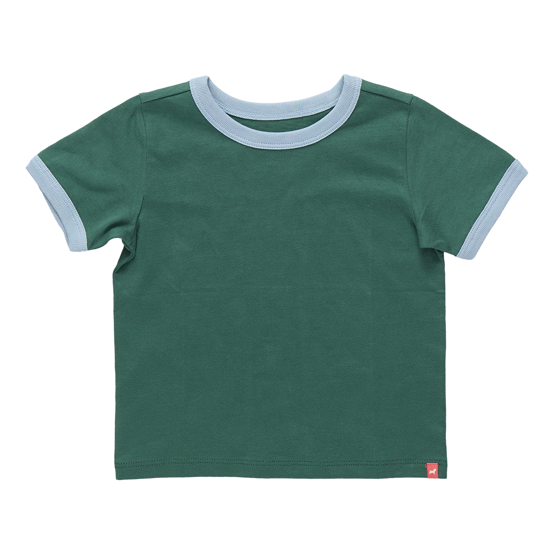 Adventure Ringer T-Shirt - Pine