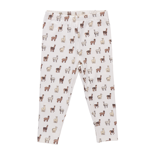 Cartwheel Legging - Llamas and Alpacas