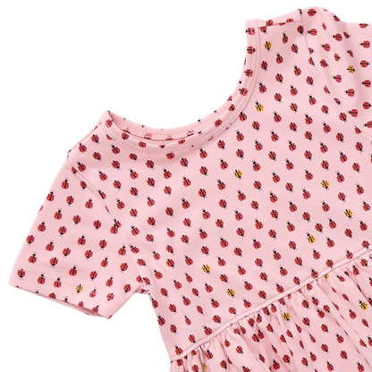 Sunny Dress - Mini Ladybugs