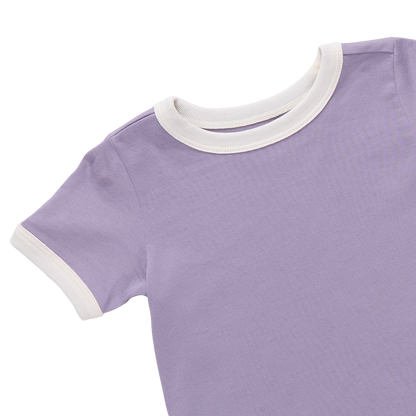 Adventure Ringer T-Shirt - Purple