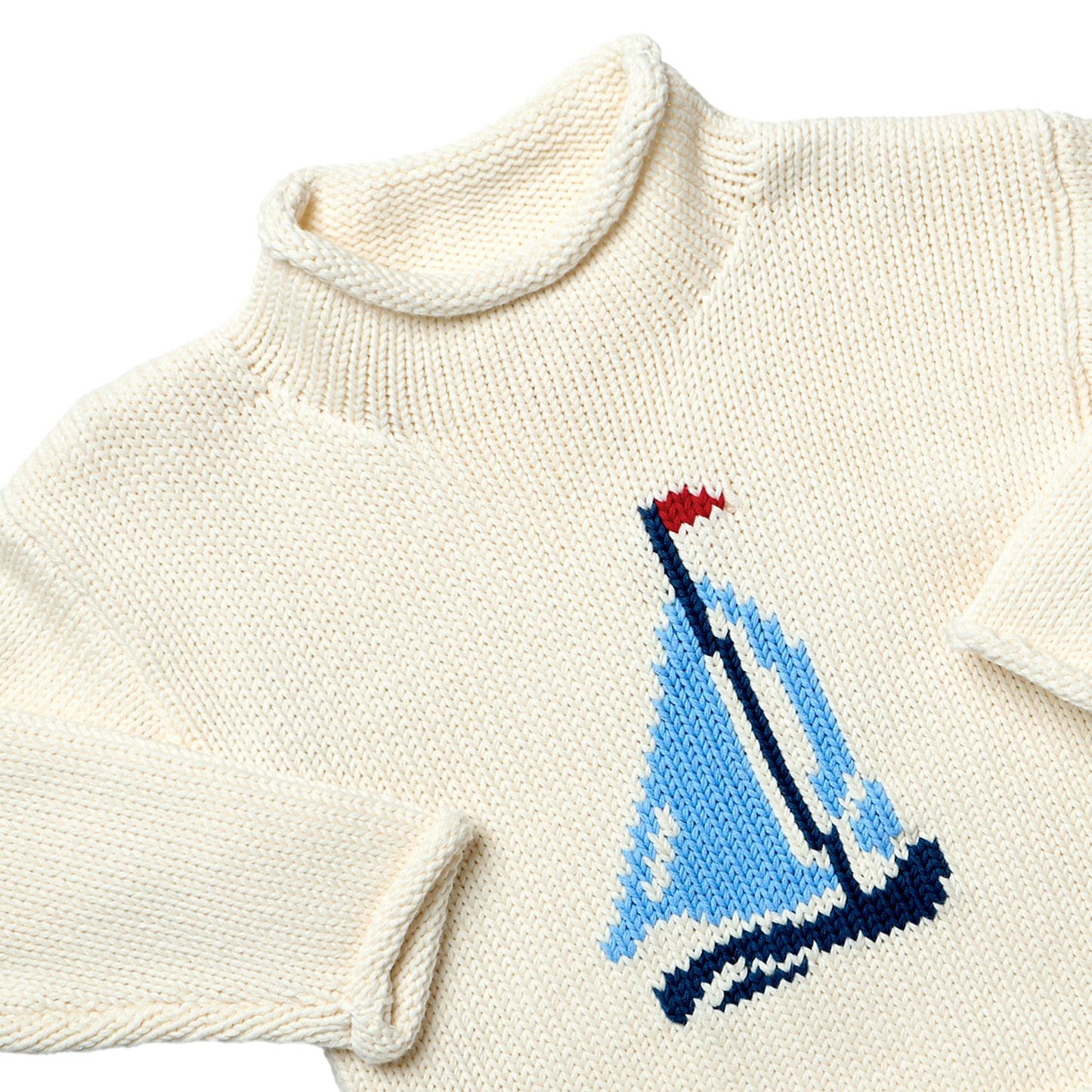 Classic Sweater - Sailboats