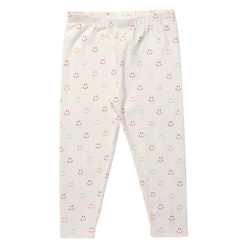 Cartwheel Legging - Rainbow Smiley