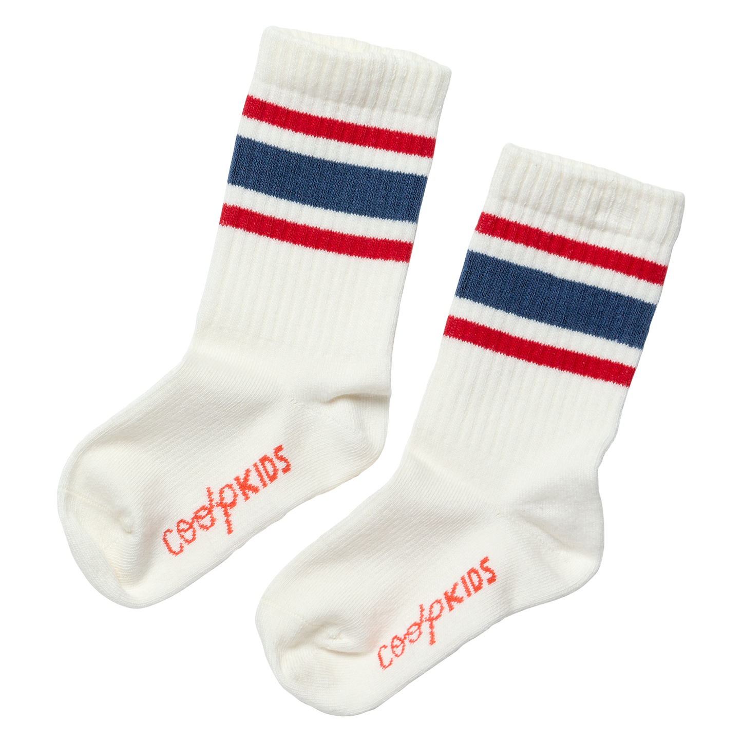 Scooter Tube Sock - Red Blue Stripe