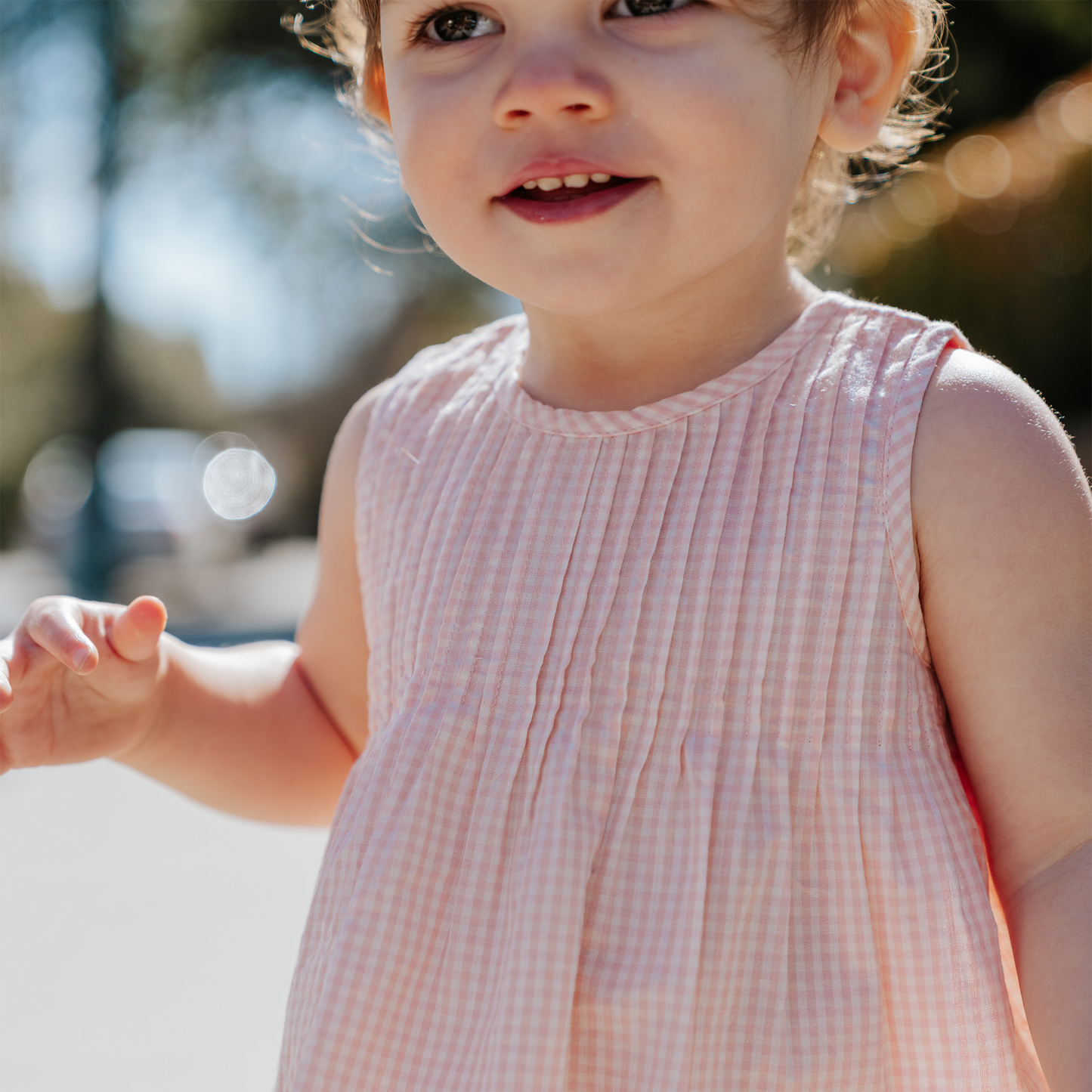 Baby Girls Jaipur 2-Piece Set - Pink Gingham
