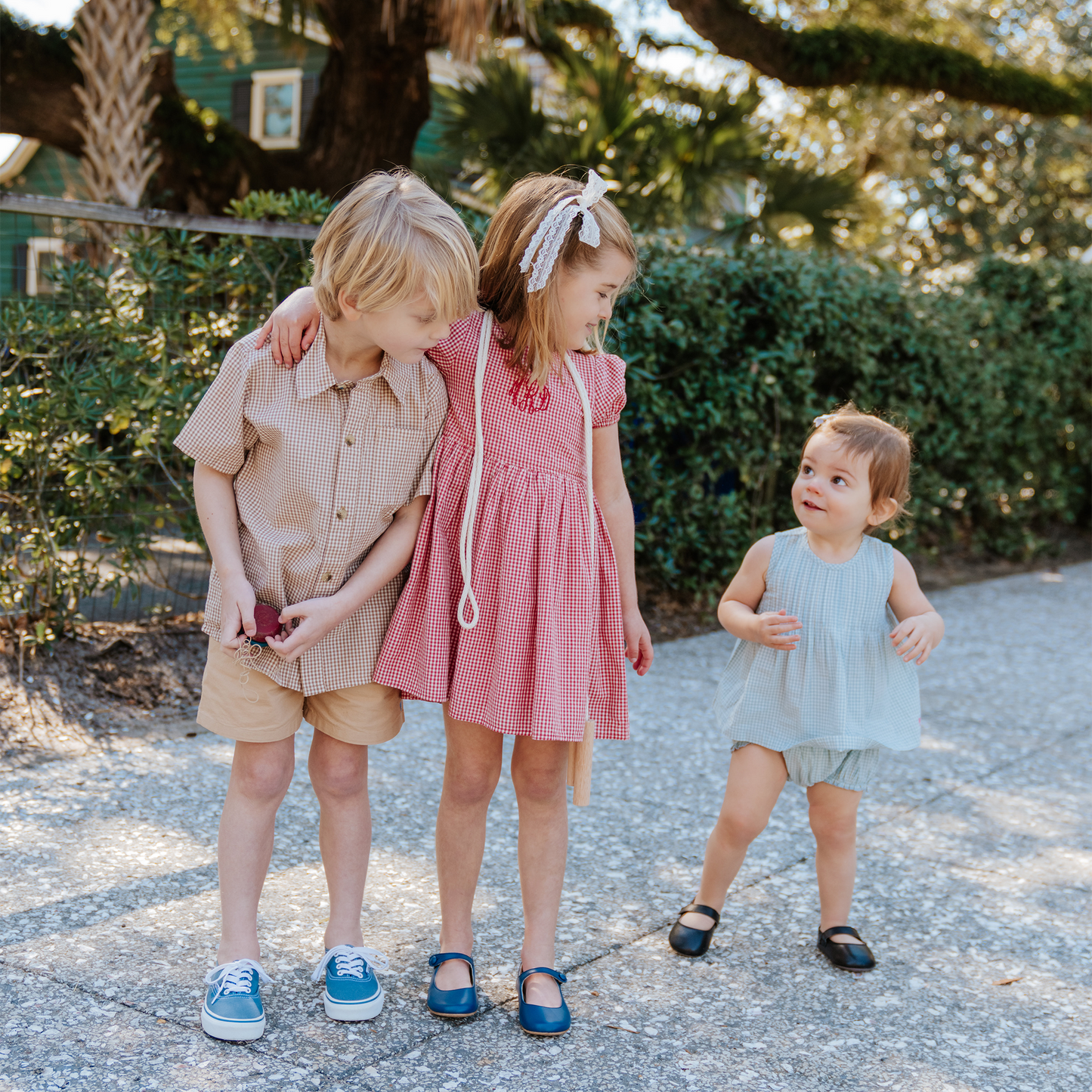Baby Girls Jaipur 2-Piece Set - Navy Gingham