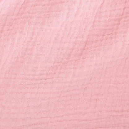 Happy Pink Cotton Crinkle Paperbag Pants
