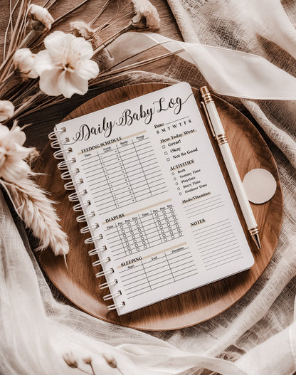 Daily Baby Log - Free Digital Download