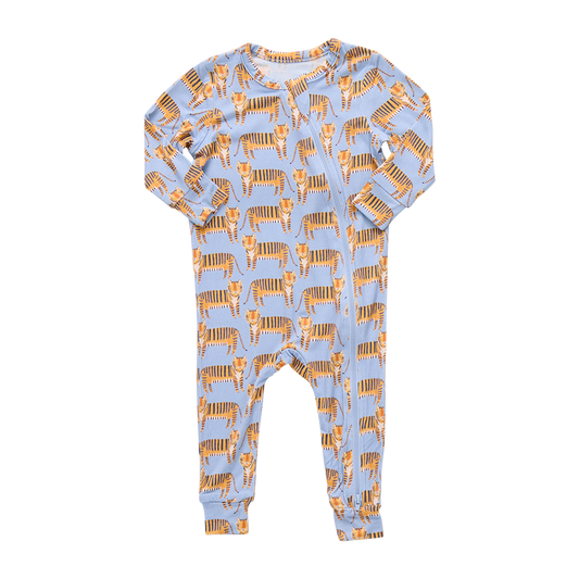 Baby Bamboo Romper - Tigers