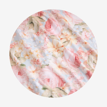 Rose Dreams & Riley Ruffled Luxette Patoo® Blanket