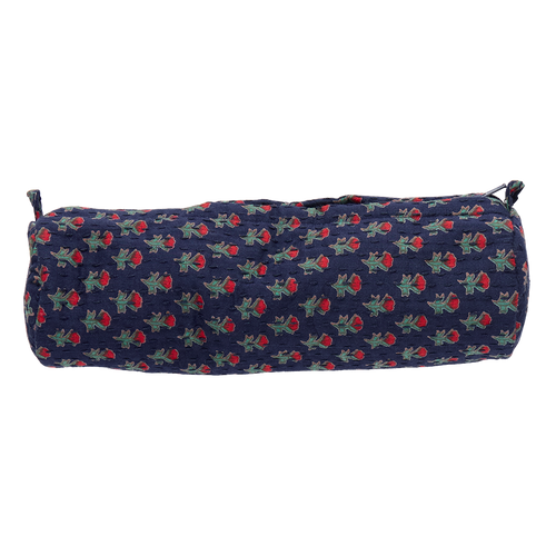 Pencil Case - Navy Carnation