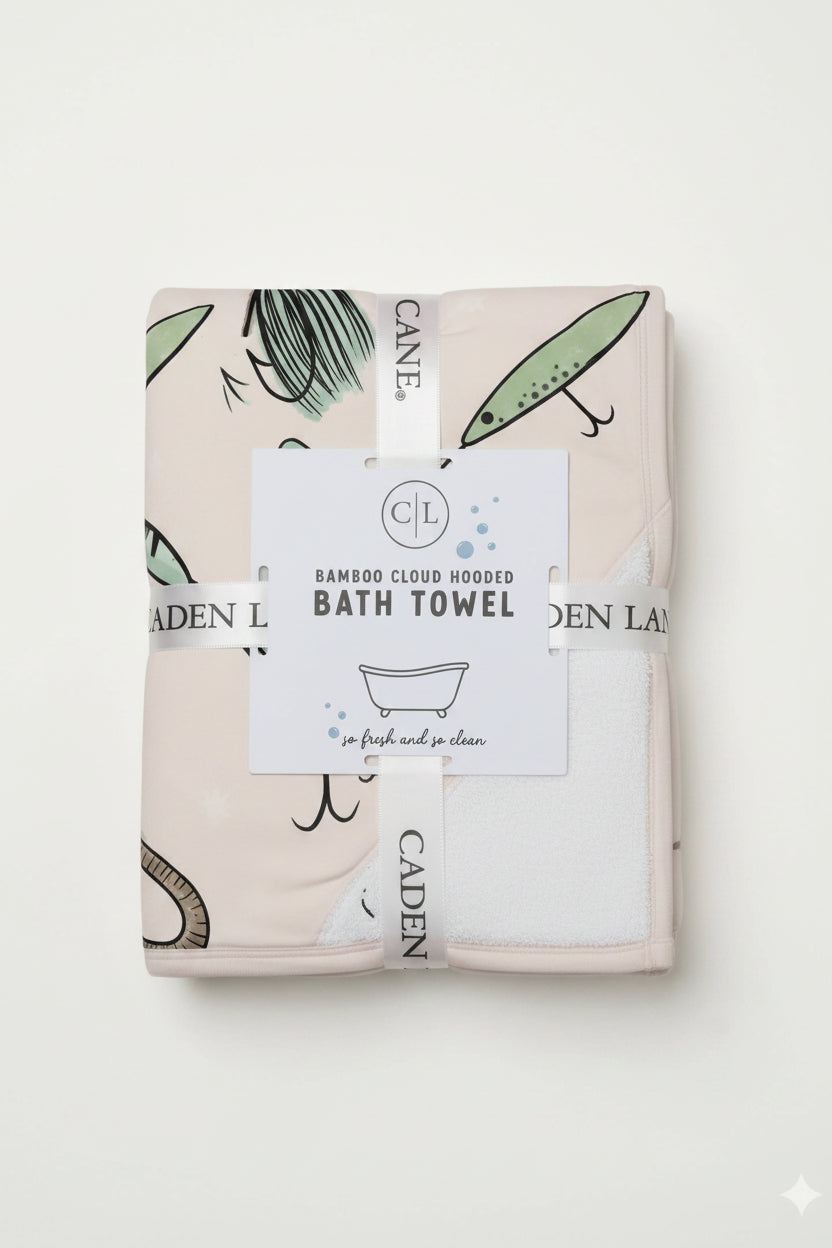 Baby Embroidered Bamboo Hooded Towels