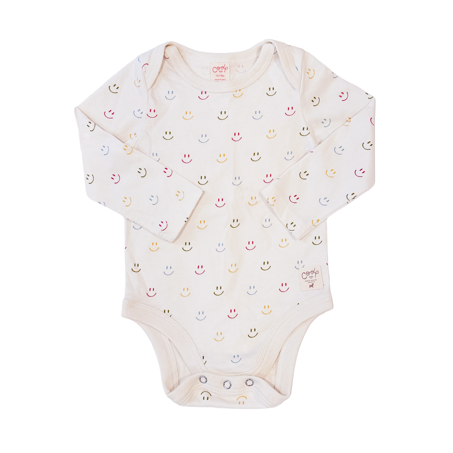 Baby Wonder Bodysuit - Rainbow Smiley