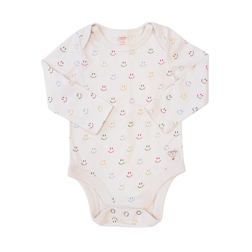 Baby Wonder Bodysuit - Rainbow Smiley