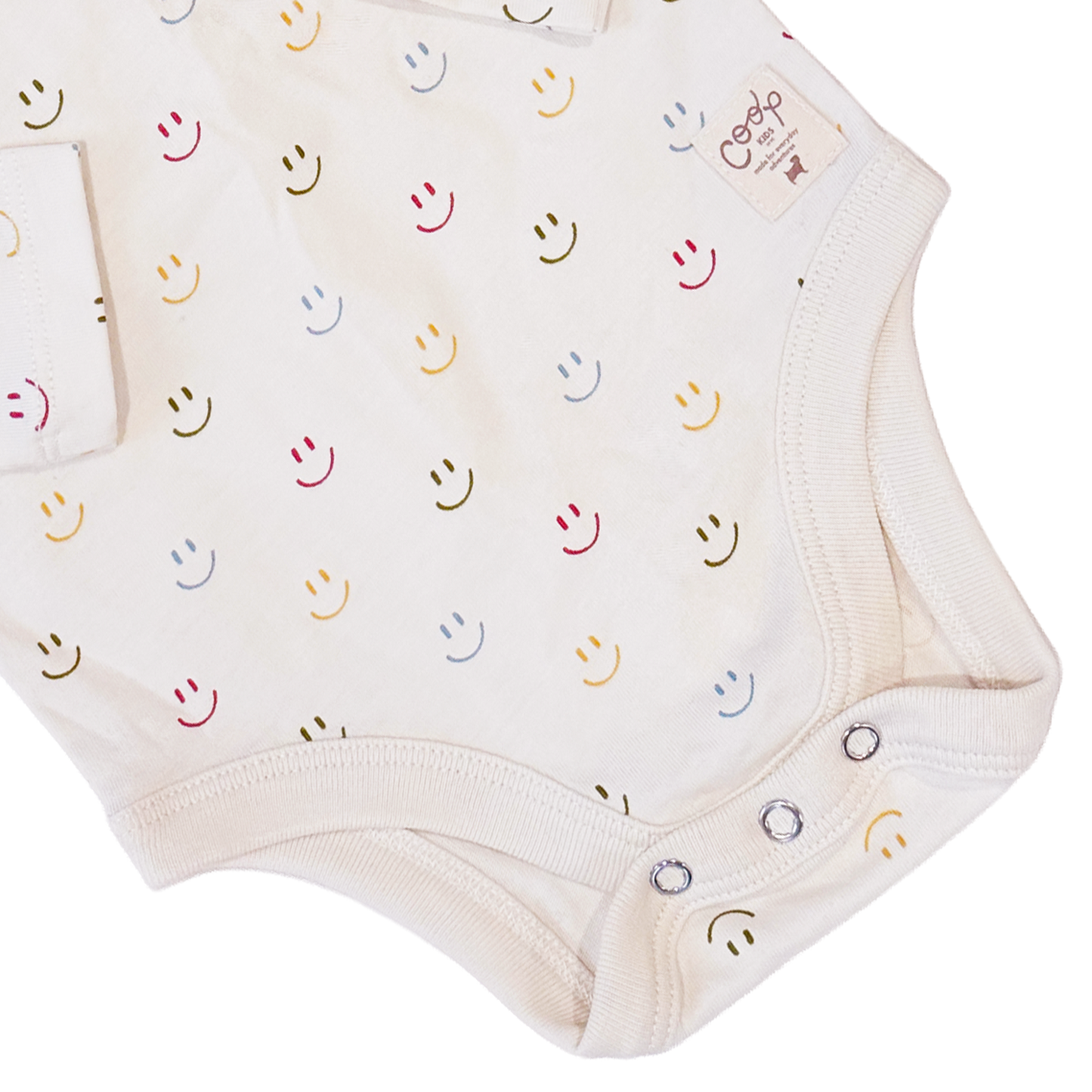 Baby Wonder Bodysuit - Rainbow Smiley