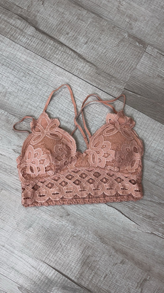 Opening Day Bralette,  Misty Rose