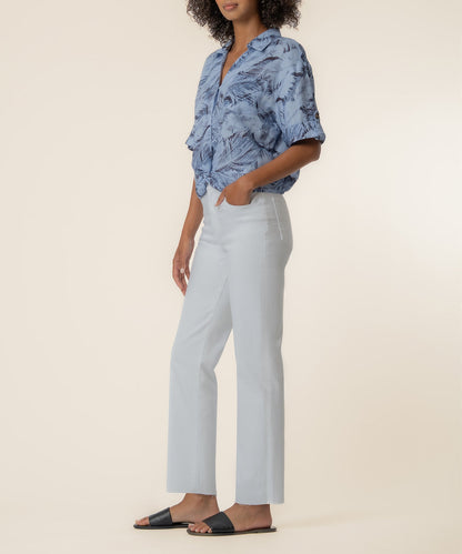 Rebel Linen Shirt in Carlisle Navy