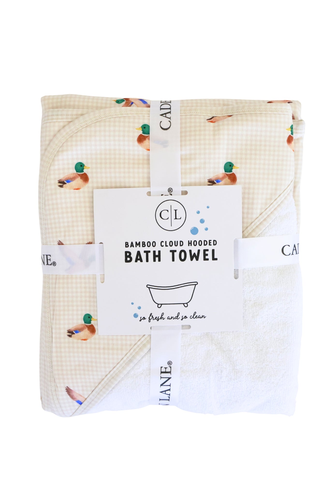 Kids Embroidered Bamboo Hooded Towels