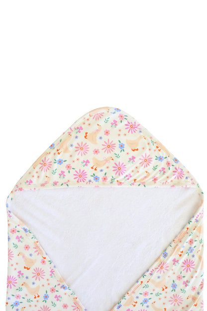 Baby Embroidered Bamboo Hooded Towels
