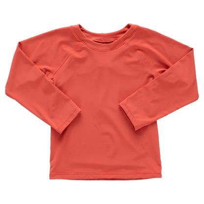 Boys Rash Guard - Red