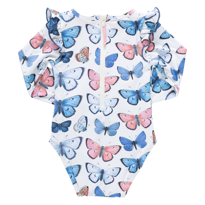 Baby Girls Rachel Suit - Vintage Butterflies