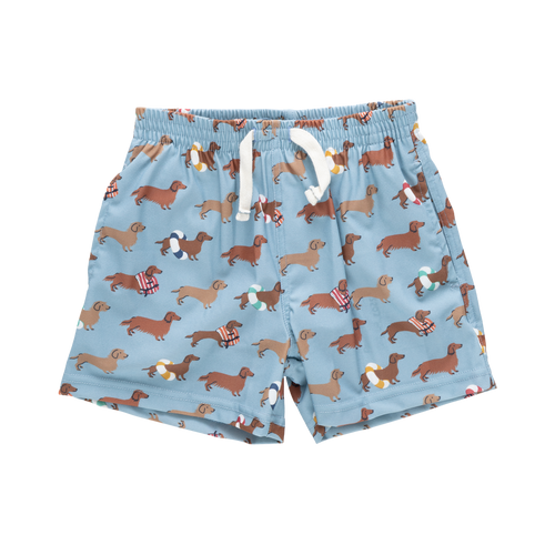 Baby Boys Swim Trunk - Swim Dachshunds