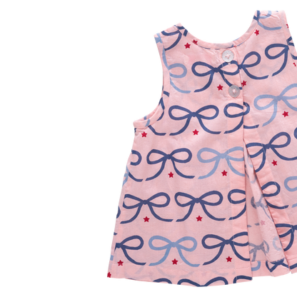 Baby Girls Jaipur 2-PC Set - Pink Bows