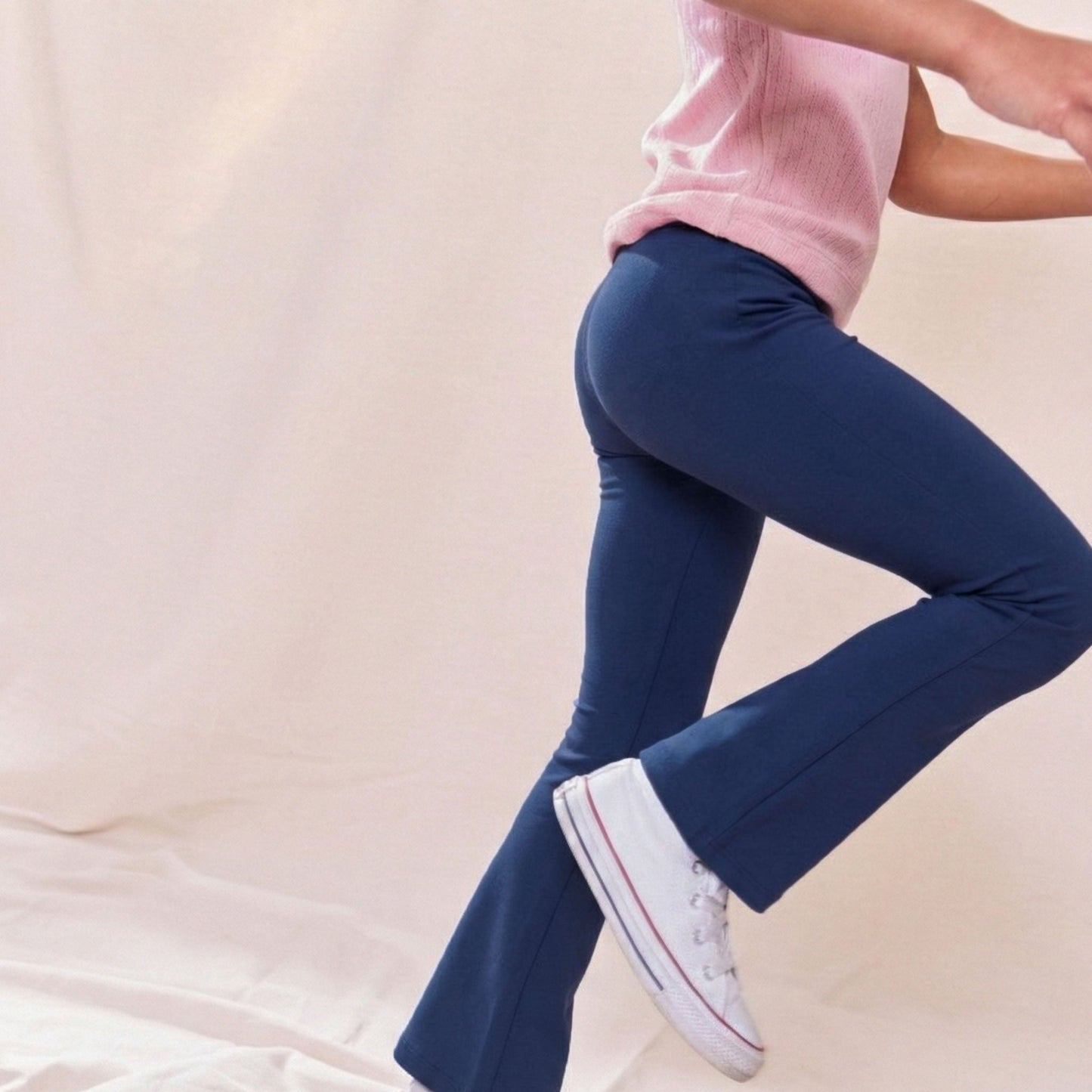 Cartwheel Flare Legging - Navy